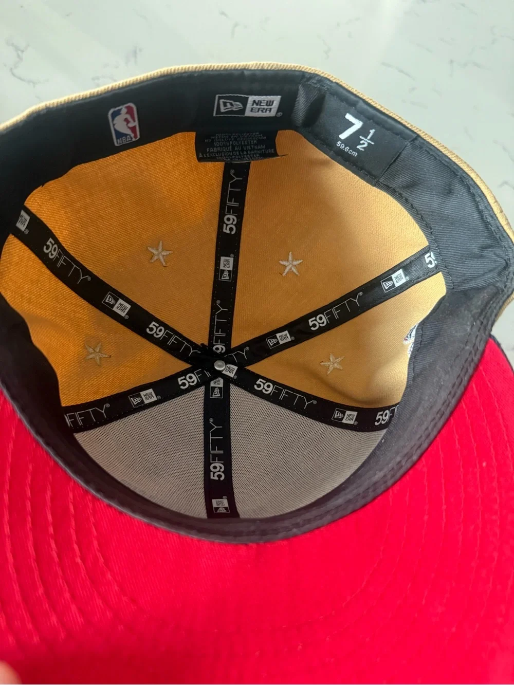 New ERA New Orleans Pelicans Jet Life Curren$y fitted hat cap 7 1/2 NBA limited